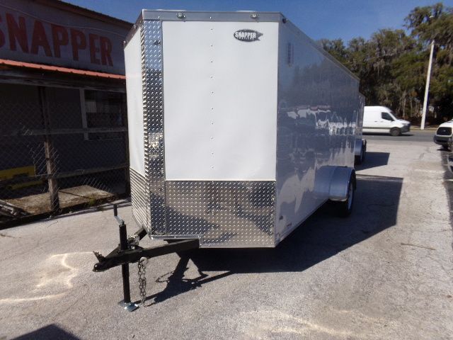 Freedom Trailers 6x14 SA Trailer - White, Double Doors, Side Door, Extra Height - Image 2