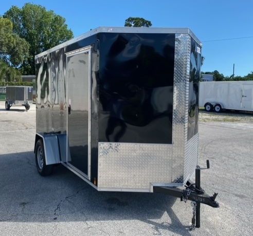 Douglas Trailers  6x10SAL - Blk, R, RV, +3 Height