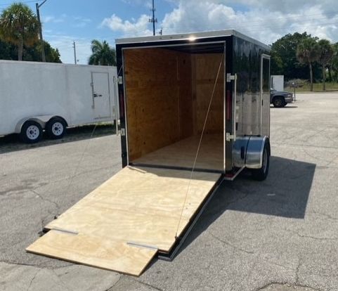 Douglas Trailers  6x10SA - Blk, R, RV, +3 Height - Image 2