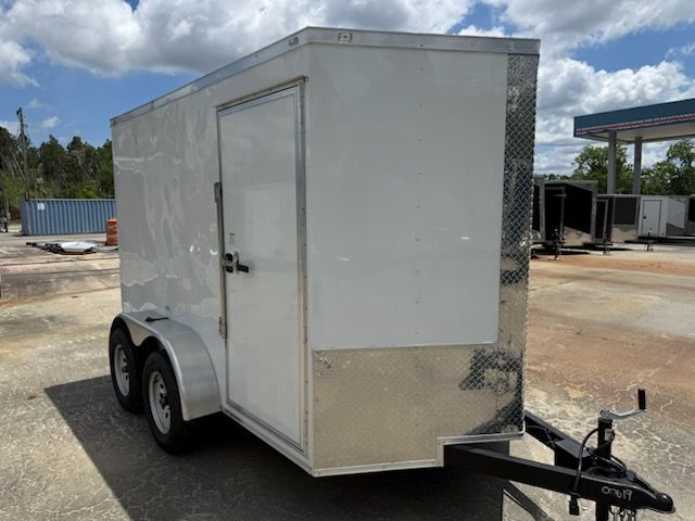 Douglas Trailers  6x10TA2L - Wh, R, RVBL, +3 Height