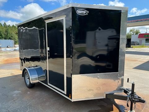 Douglas Trailers  7x12TA2L - Blk, R, RV, +3 Height