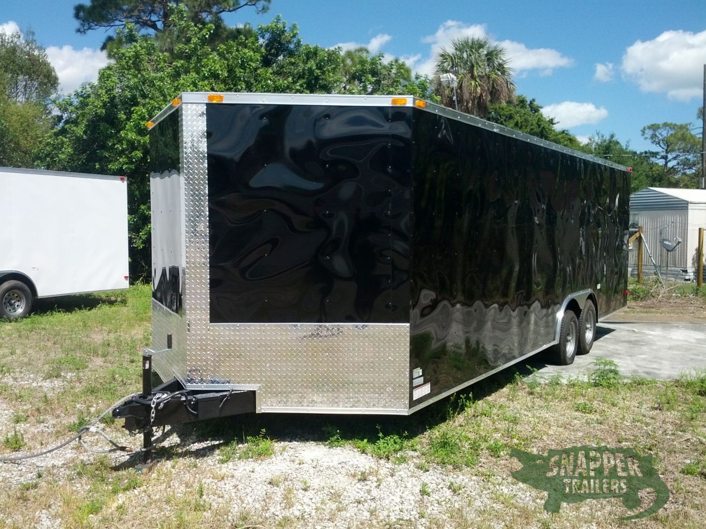 South Georgia Cargo 8.5x24 TA Trailer - Black, Ramp, Side Door - Image 2