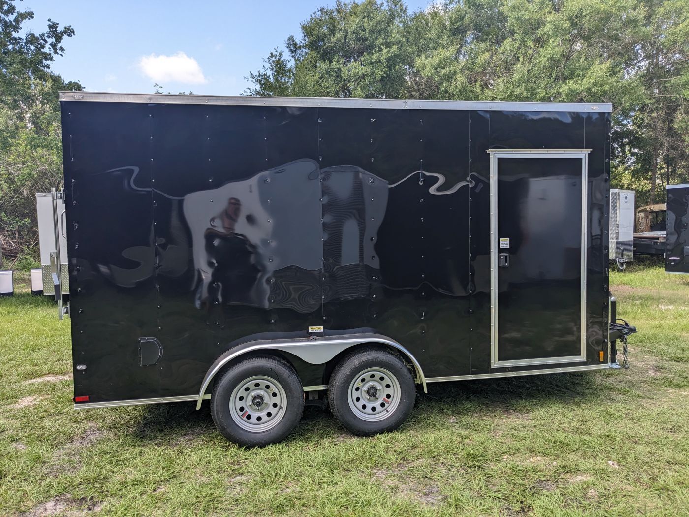 Douglas Trailers  7x14TA2L - Blk, R, RV, +12 Height