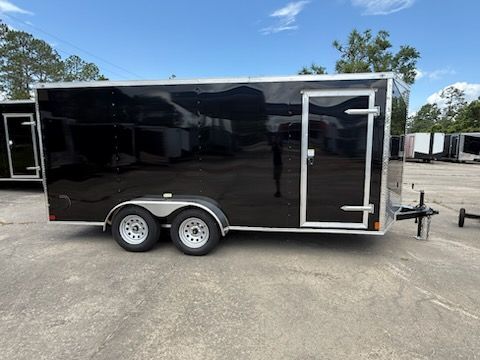 Douglas Trailers  7x16TA2L - Blk .080 Poly, R, RV, Standard 2x4