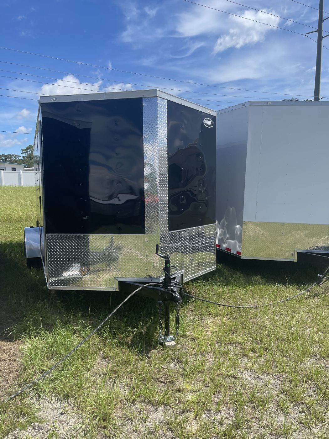 Douglas Trailers  6x12SAL - Wh, R, RV, +12 Height