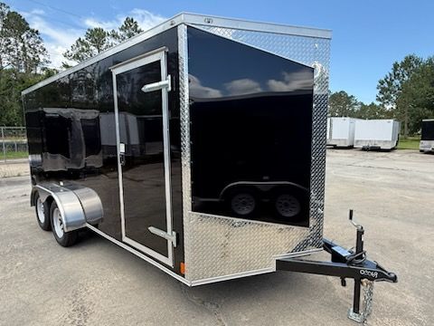 Douglas Trailers  7x16TA2L - Blk .080 Poly, R, RV, Standard 2x4